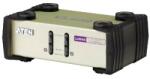 ATEN CS82U 2-Port PS/2-USB KVM Switch, 2x Custom KVM Cable sets, Non-powered (CS82U-AT)
