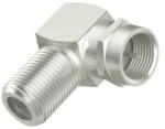 Hama Satellite Receiver Adapter, F-Plug - F-Socket, 90° (00205226)
