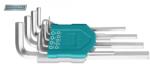 TOTAL Set 9 chei imbus hexagonale - cap bila - 1.5-10mm, Cr-V, brat lung (INDUSTRIAL) (THT106291) Cheie imbus