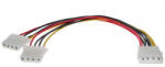 InLine Intern 1x Molex an 2x Molex 0.20 m (29659)