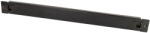 LogiLink PANOU gestionare cabluri LOGILINK, tip masca orizontala, 19 inch, 1U, instalare fara unelte, negru, "PN105B (PN105B) - vexio