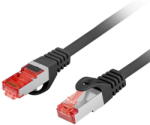 Lanberg Ethernet FTP Cat. 6 1 m negru (PCF6-10CU-0100-BK)