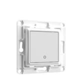 Shelly Intrerupator 1 buton - alb (ALL-KAP-WS1-W)