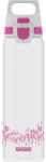 SIGG drinking bottle Total Clear One MyPlanet "Berry" 0.75L (transparent/berry, one-hand closure ONE) (8950.90)