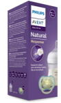 Philips Set pentru bebelusi Philips Avent Natural Response SCD837/10, Biberon, Suzeta 0-6 luni (SCD837/10) - vexio