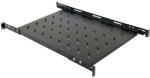 Spacer RAFT FIX SPACER 1U pentru rack 19", adancime 500mm, pt. cabinet de 800mm, cu urechi fixare, suporta capacitate ridicata, vopsea antistatic, otel 1.2mm, black, "SPSF-1U500HE-BK-03 (SPSF-1U500HE-BK-03) 