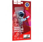 hoco. Folie de protectie Ecran Privacy HOCO G15 pentru Apple iPhone 15 Pro Max, Sticla Securizata, Full Glue, 5D (fol/ec/pr/hoc/g1/ai1/st/fu) - vexio