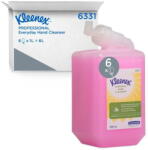 Kimberly Set 6 rezerve sapun lichid cu parfum floral Kleenex Pink 1L Set 6 buc rezerve sapun 1 L Kleenex Pink (CK6331) - vexio
