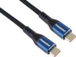 PremiumCord USB-C to USB-C 100W Braided 1, 5 m Cablu USB (KU31CRY15)
