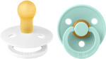 BIBS Colour cumik természetes kaucsukból 2db - 1-es méret Változat: White / Mint