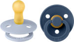 BIBS Colour cumik természetes kaucsukból 2db - 2-es méret Változat: Dusty Blue / Steel Blue