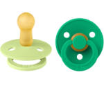 BIBS Colour cumik természetes kaucsukból 2db - 2-es méret Változat: Matcha / Cactus