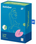 Satisfyer Love Riot ujjvibrátor - rózsaszín, 12 program