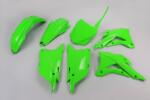 UFO OEM színű műanyag készlet (2021) Kawasaki KX 85 UFO Váz, idomok és járműkiegészítők Idomok és burkolati elemek Komplett idom- és burkolatkészletek