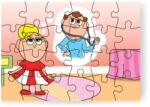 Tulipán Csoport Kata gyermekorvoshoz készül - Kata és a szuri puzzle, 24 darab [TC41-01-P24]