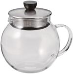 Hario Jumping Leaf Pot 600 ml, cană de ceai din sticlă