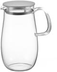 Hario Ceainic din sticlă Hario Mugi-chan 1000 ml, gri închis