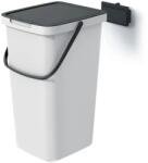 KEDEN Coș de gunoi SYSTEMA Q COLLECT 25 l, gri cenușiu cu capac negru Cos de gunoi