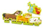 Hape Puzzle - Állatok és számok, 10 darab (71013677)