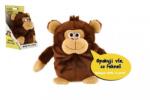 Teddies Tony a majom ismétlődő mondatok plüss elemes, hanggal működtethető dobozban (UN47048)