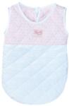 Petitcollin hálózsák rózsaszín-fehér (36-40 cm-es babákhoz) (DV09408)