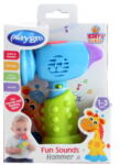 LAMPS Playgro vidám kalapács hang- és fényeffektusokkal