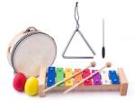 Woodyland Musical szett (xilofon, tamburin/dob, háromszög, 2 maracas tojás) (71011431)