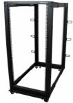 StarTech StarTech. com 25U Open Frame Server Rack - 4 Post Adjustable Depth (22" to 40") Network Equipment Rack w/ Casters/ Levelers/ Cable Management (4POSTRACK25U) rack - 25U (4POSTRACK25U)