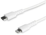 StarTech StarTech. com 1m USB C to Lightning Cable - iPhone iPad Fast Charging Durable White Charge & Sync Cord w/Aramid Fiber Apple MFI Certified - Lightning cable - Lightning / USB 2.0 - 1 m (RUSBCLTMM1MW) -