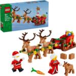 LEGO® A Mikulás ünnepi szánkózós kalandjai (40866)
