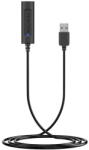Equip Adaptor cablu USB-A->1X Negru (245321)