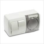 Elbi Eva-modul Comutator+priza cu CP cu Capac Pt (CPCPTE)