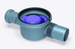 KESSEL Corp de sifon cu evacuare laterala DN50, cu o intrare DN40, 42701, KESSEL (42701)