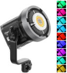 ULANZI 120W rgb COB led lámpa, 2700K-6500K, HSI, 95CRI, 20 effekt, V-Mount, APP vezérlés, Bowens (UL-L074CNA1)