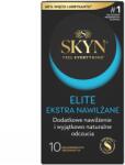 SKYN Óvszer, Skyn, Elite extra nedves, Latex mentes, 10 darab, Szélesség 53 mm, Kenőanyag, Vegán, Bőrgyógyászatilag tesztelt, Poliizoprén, Átlátszó (27-103438)
