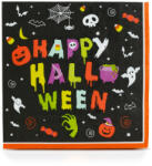  Halloween-i papírszalvéta - "Happy Halloween" - 2 rétegű - 33 x 33 cm - 16 db / csomag (56631B)