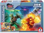Schmidt Spiele Puzzle játék 200 darabos Schleich Eldrador Világok harca 56586 (56586)