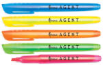Forpus Szövegkiemelő kerek test AGENT Forpus kék (FO52024) - web24