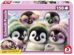 Schmidt Spiele Puzzle játék 150 darabos Pingvin csapat 55783 (55783)