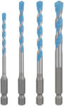 Bosch Set de burghie EXPERT HEX-9 Multi Construction, 4 x 45 90; 5 x 50 x 100; 6 x 60 x 100; 6 x 60 x 100; 8 x 50 x 100 mm, 5 buc (2608902289) Burghiu