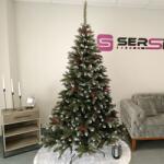 Brius Brad artificial Christmas Deluxe, Frasin de Munte, 2D, 220cm (SRS0981)