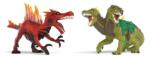 Schleich Schleich, Eldrador Creatures, Reptila de Foc vs. Soparla din jungla, set de 2 figurine, 70834 Figurina