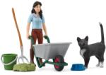 Schleich Schleich, Horse Club, Set pentru curatenie si ingrijire, 42747 Figurina