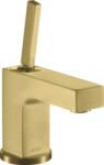 Hansgrohe Citterio mosdócsaptelep kézmosóhoz 80 mm, szálcsiszolt sárgaréz 39015950 (39015950)