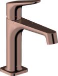 Hansgrohe Citterio M egykaros mosdócsaptelep 100 automata lefolyó-garnitúrával 34010 300 (, polírozott vörösarany 34010300) (34010300)