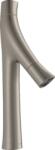 Hansgrohe Starck Organic Kétkaros mosdócsaptelep 365 lefolyó-garnitúra nélkül, mosdótálakhoz, rozsdamentes acél hatás 12012800 (12012800)