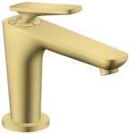 Hansgrohe Citterio C Mosdócsaptelep leeresztővel, EcoSmart, CoolStart, szálcsiszolt sárgaréz 49020950 (49020950)