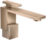 Hansgrohe EDGE 130 Diamond Cut mosdócsaptelep, klik-klak leeresztővel, polírozott vörösarany, 46011300 (46011300)