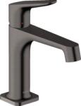 Hansgrohe Citterio M egykaros mosdócsaptelep 100 automata lefolyó-garnitúrával 34010 340 (, szálcsiszolt fekete króm 34010340) (34010340)