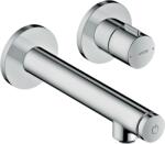 Hansgrohe Uno Mosdókagyló keverő, rejtett beépítéshez, Select 165, rozsdamentes acél hatás 45112800 (45112800)
